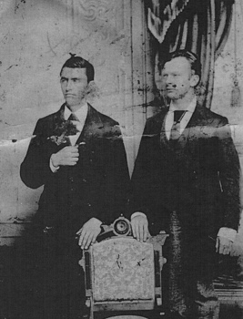 Charles Small and Charles Fillmore in Pueblo Colorado