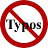 no typos