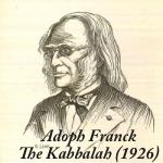 Adolph Franck The Kabbalah (1926) Sossnitz Translation