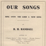 Our Songs by R.H. Randall