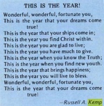 Russell Kemp This Is the Year