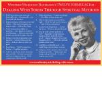 Dealing With Stress Through Spiritual Methods